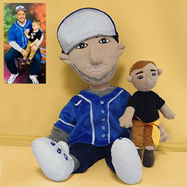 Turn photo into plush dolls