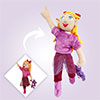 stuffed doll from children story book