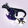 Companion for dragon plush loving child