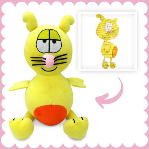 Stuffed animal reflecting child's colorful and fun design