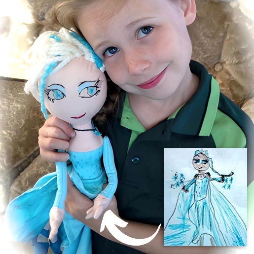Custom plush doll maker