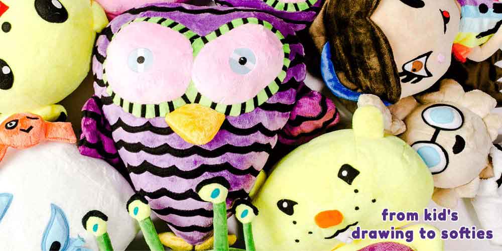 Stuffed animals for happy cusstomers globally