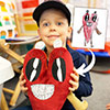 childmade custom heart plush