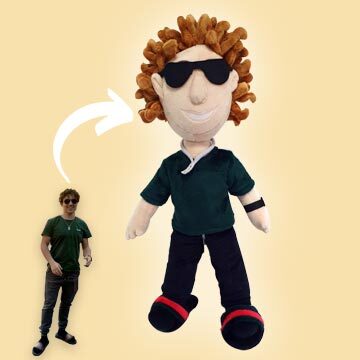 Funny plush dolls