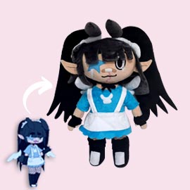 Turn your favourite anime character to plush Anime plushies