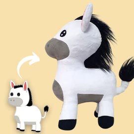 Custom stuffed pony animals