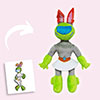 Drawing to handmade stuffed animal