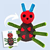Custom stuffed animals from child artwork